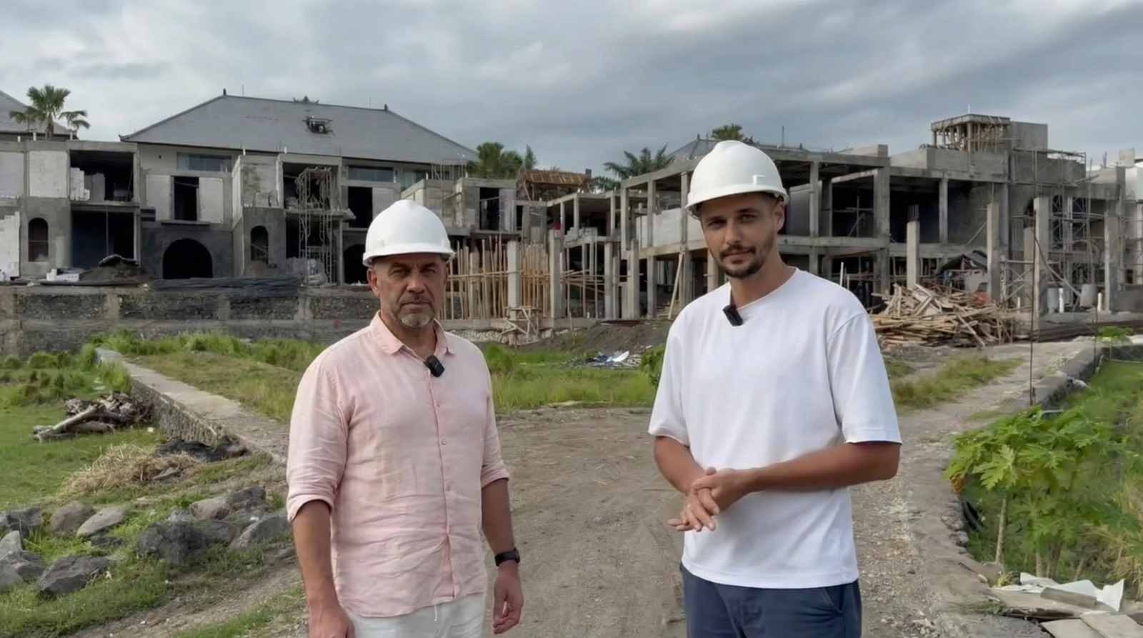 Джерри Картер посетил стройку инвестиционной виллы на Бали